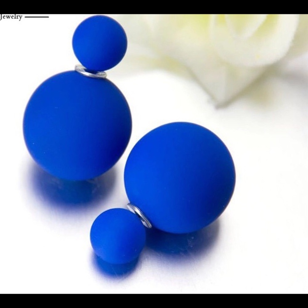 Double size earring 6 Pairs